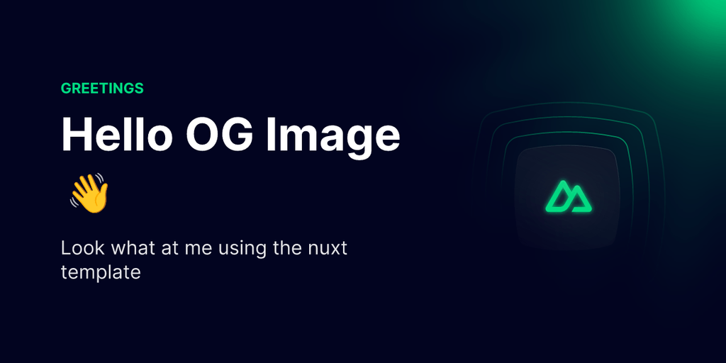 Nuxt OG Image Preview